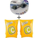 Empressco Bestway - Şişme Kolluk, 5-12 Yaş Çocuklar Için, 30 x 15 Cm,(1 Adet Siyah Deniz Gözlüğü Ile Birlikte) - Fiyatı, Yorumları - Altın - 0 - 12 Ay