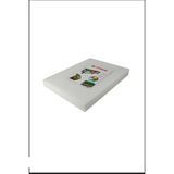 Empressco Beyaz Polietilen Kesim Tahtası, Et ve Meyve Doğrama, 40X25X2 cm - 1 lt