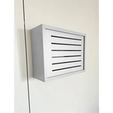 Empressco Beyaz Tamamı Mdf Wifi Modem Saklama Kutusu 40X30X10 - Seçenek 1 - Amber