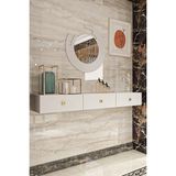 Empressco Beyaz Tanya Dresuar 120 cm Şık ve Modern Tasarım - 1/100 Toz Ceviz