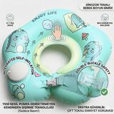 Empressco Bigstoy Bebek Yüzme Simidi Kendinden Şişen 0-12 Ay Bebek Simidi, Çift Emniyet Tokalı Güvenli Tasarım - Fiyatı, Yorumları - --