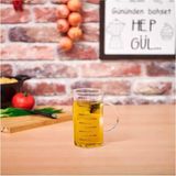 Empressco Borosilikat Cam Ölçü Kabı - 600 ml - 51R-Turuncu - Seçenek 1