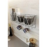 Empressco Boz Concept Home Mutfak Rafı Lüks Modern Gümüş Metal Baharatlık Rafı Organizer Düzenleyici - Fiyatı, Yorumları - Almond Cream