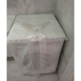 Empressco Butik Çamaşır Makinesi Örtüsü &kurutma Makinesi Ortası Fransız Güpürlü Güllü Kenar Hilal Kumaş 65X80 - Fiyatı, Yorumları - Ahşap Rengi - Seçenek 1