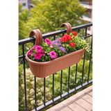 Empressco Büyük Balkon Saksısı Askılı Saksı Balkon Demirine Asılan Saksı 53CM AH158 - Fiyatı, Yorumları