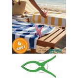 Empressco Canvela 6 Adet Xxl Büyük Boy Şezlong Plaj Havlu Mandalı Halı Asma Battaniye ve Havlu Tutucu Mandal - Fiyatı, Yorumları - Altın - 0 - 12 Ay