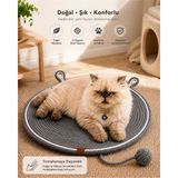 Empressco Cdk Hobby Premium El Örgüsü Kedi Tırmalama Matı Oyuncak Toplu Konforlu Kedi Yatağı ve Dinlenme Alanı - Fiyatı, Yorumları