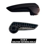 Empressco Clio 5 Koltuk Kaldırma Kolu 2019-2025, Yüksek Kalite ve Dayanıklılık - 301 - Siyah