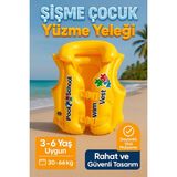 Empressco Çocuk Yüzme Yeleği – Şişme Can Yeleği Sarı | Havuz ve Deniz Kullanımı Için Güvenli Seçim - Fiyatı, Y - 15 Ay - 01-Siyah - Seçenek 1