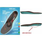 Empressco Çocuklar Için Ergonomik Destekli Ayakkabı Tabanlığı, Denge ve Konfor - 1 Adet