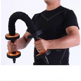 Empressco Çok Fonksiyonlu Ab Wheel Tekerlekli Mekik Aleti, Elastik Fitness Bar - Ahşap