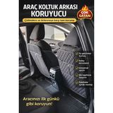 Empressco Colony Dark Serisi Tay Tüyü Kapitone Oto Koltuk Arkası Koruyucu- Araç Içi Organizeri Siyah 2 Adet - Fiyatı, Yorumları - Ahşap