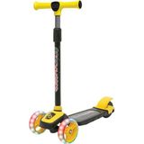 Empressco Cool Wheels Twist LED Işıklı 3 Tekerlekli Yükseklik Ayarlı Sarı Scooter - Altın Sarısı - Seçenek 1