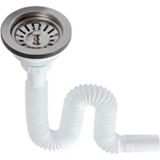 Empressco Çöpmak Büyük Mutfak Evye Lavabo Sifonu Geniş Süzgeç Sifon - Fiyatı, Yorumları