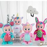 Empressco Cry Baby Ağlayan Bebek Yürüyen ve Dans Müzik Bebek Emzikli Bebek - Fiyatı, Yorumları - 01-Mavi