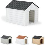 Empressco Dayanıklı Plastik Köpek Kulübesi 62X76X64 Cm, Konforlu ve Kullanışlı