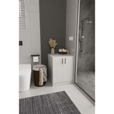 Empressco Dekor Fim DF03107B Çamaşır Makinesi Dolabı Üstü Çok Amaçlı 2 Kapaklı Banyo Dolabı Depolama Alanı Beyaz - Fiyatı, Yorumları
