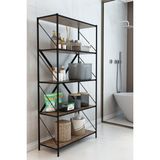 Empressco Dekozum Stone Banyo Rafı Deterjan Rafı Çok Amaçlı Dekoratif Depolama Rafı 150 cm - Fiyatı, Yorumları - Ahşap - Seçenek 1