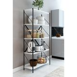 Empressco Dekozum Stone Mutfak Rafı Mikrodalga Rafı Çok Amaçlı Dekoratif Kiler Depolama Rafı 150 cm - Fiyatı, Yorumları - Almond Cream