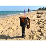 Empressco DEMİRHAN3D 🏖️ Kuma Saplanabilir Siyah Plaj Organizeri 🌊 | Bardak ve Gözlük Tutucu | Petg Isıya ve Suya Dayanıklı - Fiyatı, Yorumları - Altın - 0 - 12 Ay