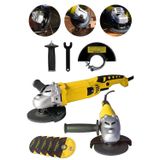 Empressco Devir Ayarlı Titanyum Metal Şanzuman Demir Metal Kesme Kuyruklu Spiral Taşlama Makinesi 125mm 3300w