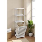 Empressco Digithome Bambu Beyaz Mat Lake Kirli Sepetli 3 Raflı Banyo Düzenleyici Çamaşır Sepeti DB-0019 - Fiyatı, Yorumları - Ahşap - Seçenek 1
