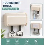 Empressco Dıy Toothbrush Holder – Duvara Monte Diş Fırçası Tutacağı - Fiyatı, Yorumları - Altın