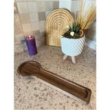 Empressco Doğal Ahşap Kaşıklık, 10X32 Cm, Şık ve Kullanışlı Mutfak Aksesuarı