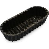 Empressco Döküm Baton Kek Kalıbı 35X15X8 Cm, Dayanıklı ve Kullanışlı Mutfak Gereçleri - Seçenek 1 - (ClearEyelets)Black-RadiantOrchid