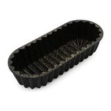 Empressco Döküm Baton Kek Kalıbı, 35X15X8 Cm, Dayanıklı ve Şık Tasarım - Seçenek 1 - (ClearEyelets)Black-RadiantOrchid