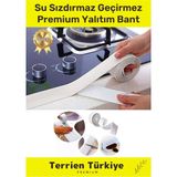 Empressco Duş Pvc Lavabo Küvet Tezgah Kenar Banyo Mutfak Pencere 1,5 mt Su Sızdırmaz Geçirmez Yalıtım Bant