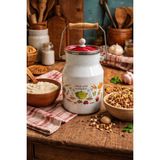 Empressco Ebruliemaye Pumpkin Emaye Otantik Bakraç 2 Litre Süt Yoğurt Bakliyat Un Kabı - Fiyatı, Yorumları - Altın - Seçenek 1