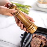 Empressco Ebulduk Ahşap Baharat Tuz Öğütücü Değirmen Tuzluk Baharatlık 21 cm Tek Adet Kahverengi - Fiyatı, Yorumları - 1 lt