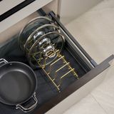 Empressco Edora Home Mat Gold Tava Tencere Düzenleyici Çekmece Içi Organizer Yer Tasarruflu - Fiyatı, Yorumları - Ahşap Rengi - Seçenek 1