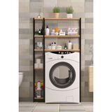 Empressco Egemev Çamaşır Makinesi Üstü Düzenleyici Bol Raflı Cok Amaçlı Banyo Rafı Çamaşır Makinası Dolabı - Fiyatı, Yorumları - Ahşap - Seçenek 1