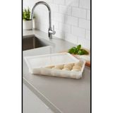 Empressco Ekmek Pizza Pide Hamur Teknesi 60X40X7.5 cm ( 1 Adet Gönderilir.kapaklıdır.) - 1 lt