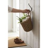 Empressco El Yapımı Duvar Askılı Sepet, Kraft Renk, 18X22 Cm, Dekoratif ve Düzenleyici