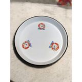 Empressco Emaye Tezgahı 38CM Fırın Tepsisi, Yuvarlak Tepsi, Çay Tepsisi, Emaye Tepsi, Retro Marine - Fiyatı, Yorumları