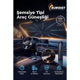 Empressco Euroist Katlanabilir Oto Ön Cam Güneşlik – Şemsiye Tasarım, Uv Koruyucu, Taşıma Çantalı, 140X79 cm (5296) - Fiyatı, Yorumları - Ahşap