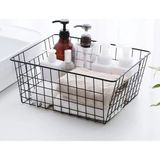 Empressco Feronyahome & Garden Pazlanmaz Metal Banyo ve Mutfak Malzeme Düzenleyici Tel Sepet, Kozmetik Havlu Düzenleyici Tel Sepet - Fiyatı, Yorumları - Ahşap Rengi - Seçenek 1