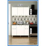 Empressco Fly Mobilya 120 cm Panovit Mini Evyeli Mutfak Beyaz Modern Mutfak Ünitesi Çelik Evyeli Mutfak Dolabı Seti - Fiyatı, Yorumları - 1BW-Beyaz - Seçenek 1