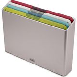 Empressco Folio Icon 4 Parça Kesme Tahtası Seti Büyük (Mcolor) - Açık Beyaz - Gri - Seçenek 1