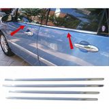 Empressco Ford Focus 1 Krom Cam Çıtası 4 Prça 1998-2005 Paslanmaz Çelik