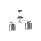 Empressco Fuji Modern Çiftcam Salon - Mutfak - Yatak Odası 2 Li Avize