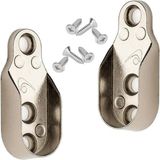 Empressco Gardrop Dolap Içi Oval Askı Aparatı Flanş (2 Adet)+ 6 Adet Vida