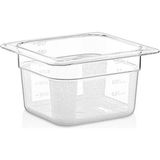 Empressco Gastronom Küvet, 1/6-100 Mm, Dayanıklı Polikarbon Malzeme - 1 lt
