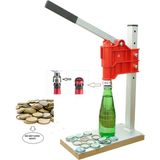 Empressco Gazoz Şişesi Kapağı Kapatma Makinesi + 200 Kapak Hediye - 1 lt