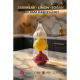 Empressco Genchome Homeware Sarımsak Limon Soğan Saklama Kabı 3’lü Set | Bpa Free, Koku Yapmaz, Sızdırmaz Kapaklı - Fiyatı, Yorumları - 079 Buz Beyazı - Seçenek 1