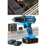 Empressco Germany XGT Blue 58 V 10 Amper Frankfurt Lİ-ON Bakır Şanzuman Akülü Vidalama Matkap+ Super Set