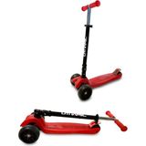 Empressco Grande Tekerlekleri Işıklı Katlanabilir Geniş Scooter - Kırmızı, Interspor Garantili 5 Yaş - Fiyatı, Yorumları - Ahşap - Seçenek 1